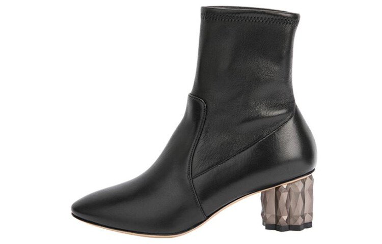 

Ботильоны женские Ferragamo высокие, черный