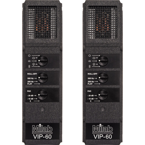

Многошаблонный конденсаторный микрофон MILAB VIP-60 с большой диафрагмой (подобранная пара)