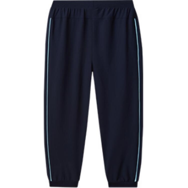 FILA 斐乐 条纹印花品牌logo中腰针织运动裤 小童宝синий, цвет Royal — фото 2