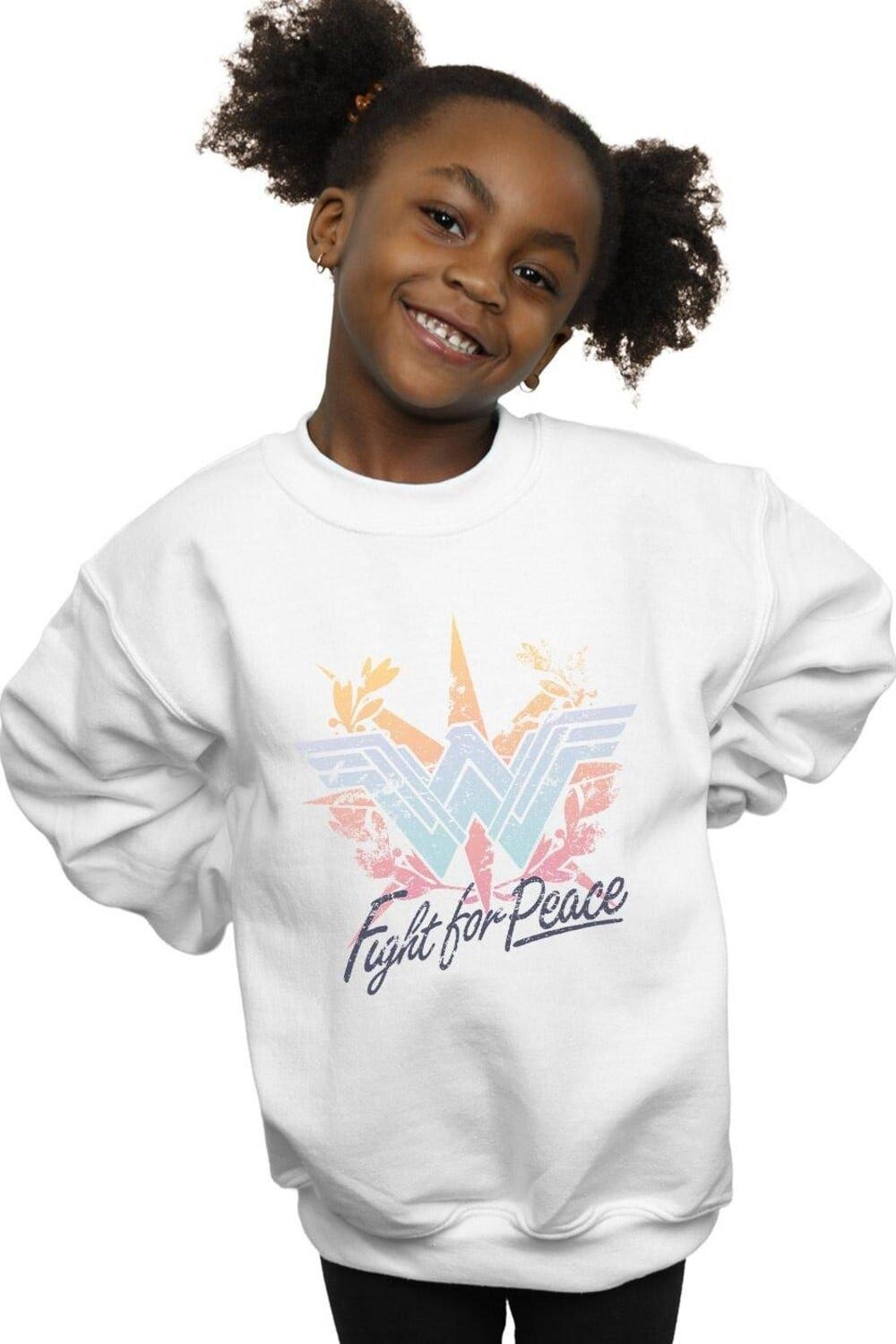 

Толстовка Wonder Woman Fight For Peace DC Comics, белый