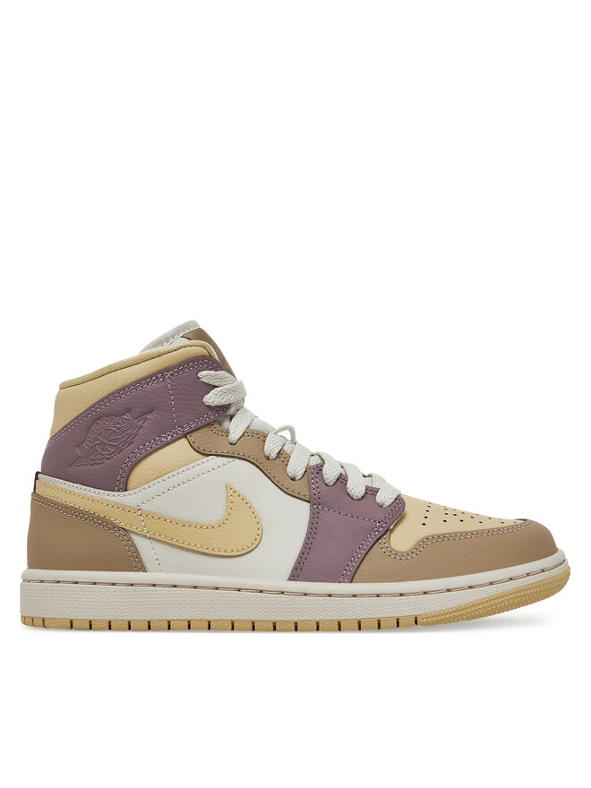 Кроссовки Air Jordan 1 Mid HV2370 100 Nike, бежевый
