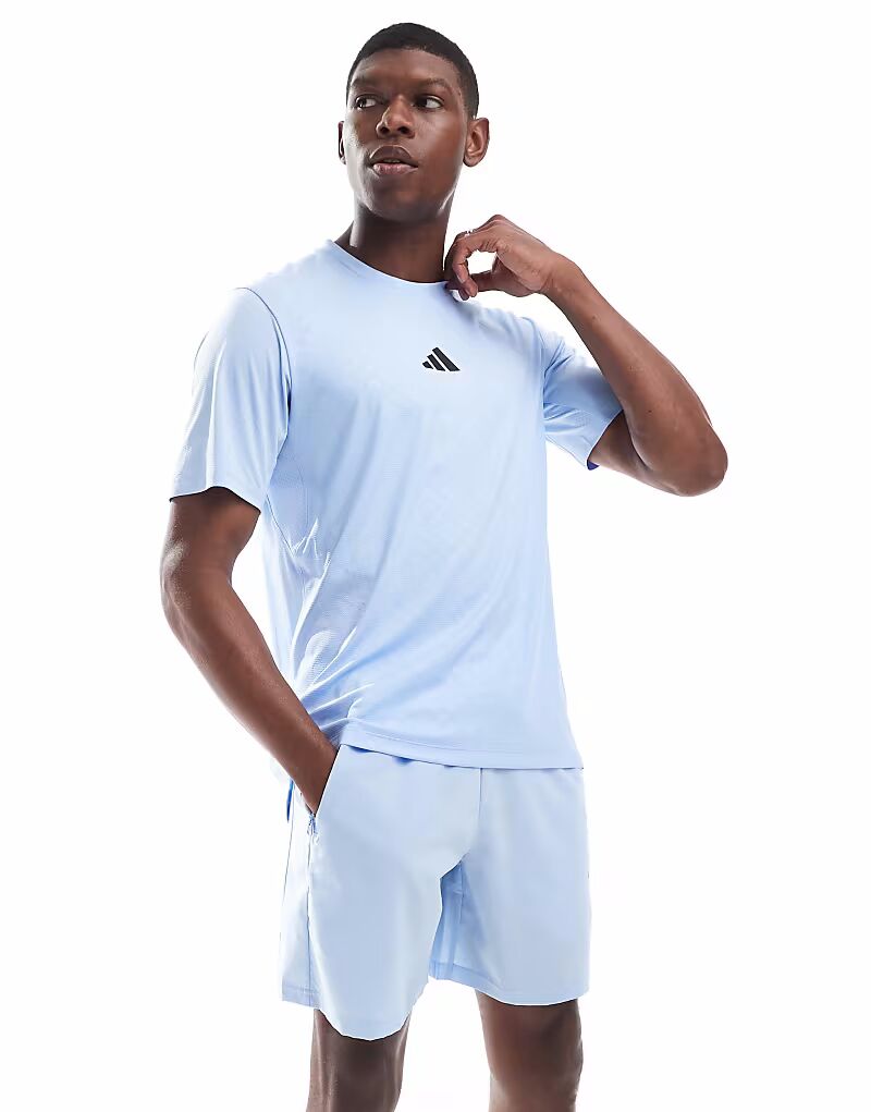 

Футболка adidas Running Power с тремя полосками, ярко-синяя Adidas Performance, Синий, Футболка adidas Running Power с тремя полосками, ярко-синяя Adidas Performance