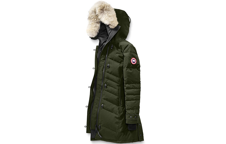 

Женский пуховик Canada Goose, ВоенныйЗеленый