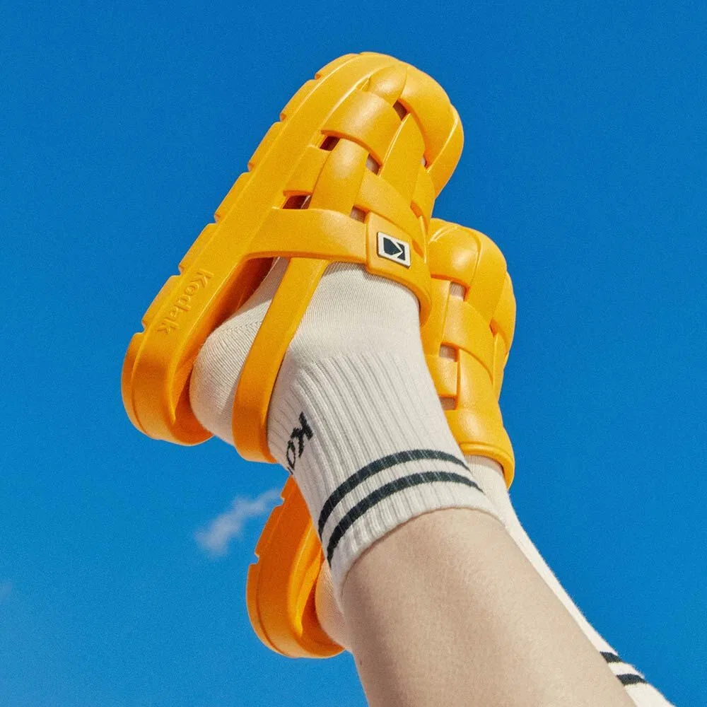 Мужские жёлтые сандалии Breeze от Kodak Apparel — фото 4