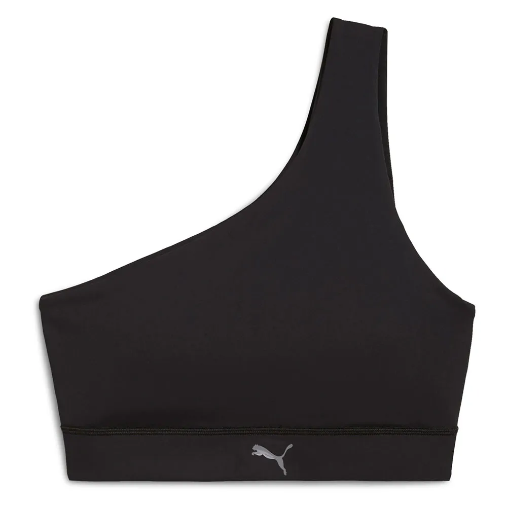 

Спортивный бюстгальтер Puma Pwrshape One Shoulder Low sports bra, черный