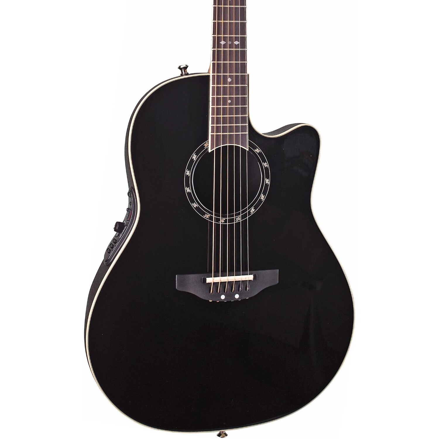 

Акустически-электрическая гитара Ovation Standard Balladeer 2771 AX черная