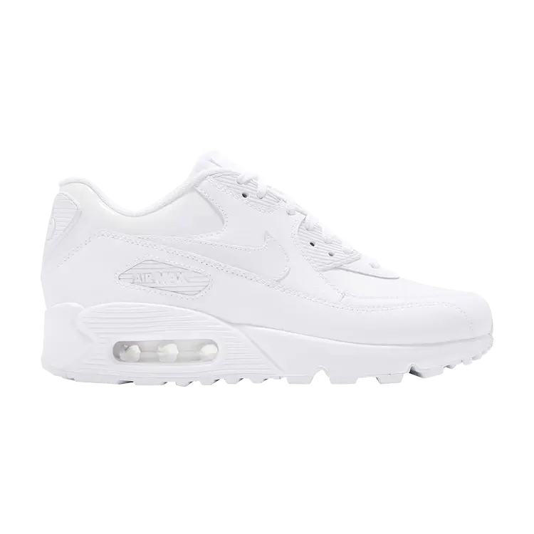 

Кроссовки Nike Wmns Air Max 90 Patent Leather 'Triple White', белый