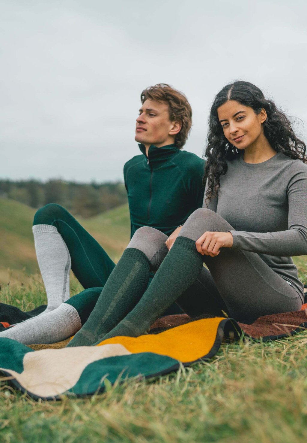 

Гольфы HIKING 3-PACK Danish Endurance, серый
