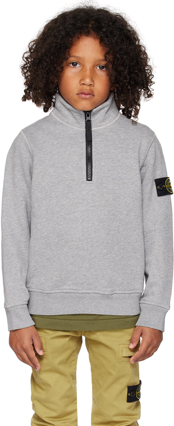 

Детская серая толстовка 61020 Stone Island Junior, Серый, Детская серая толстовка 61020 Stone Island Junior