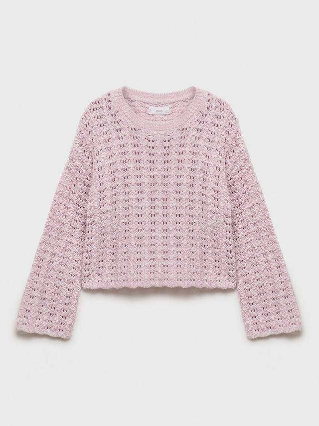 

Детский джемпер Aria Open Knit Mango, Pastel Purple