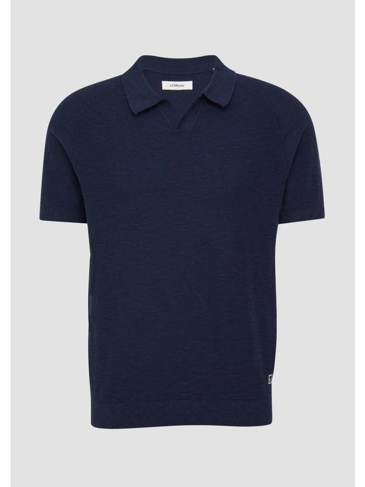 

Вязаный свитер цвета 5852_глубокий синий s.Oliver