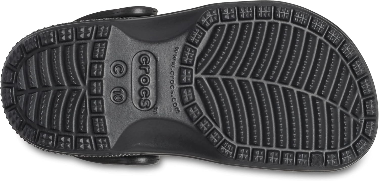 Классические сабо Crocs для детей, черный — фото 4