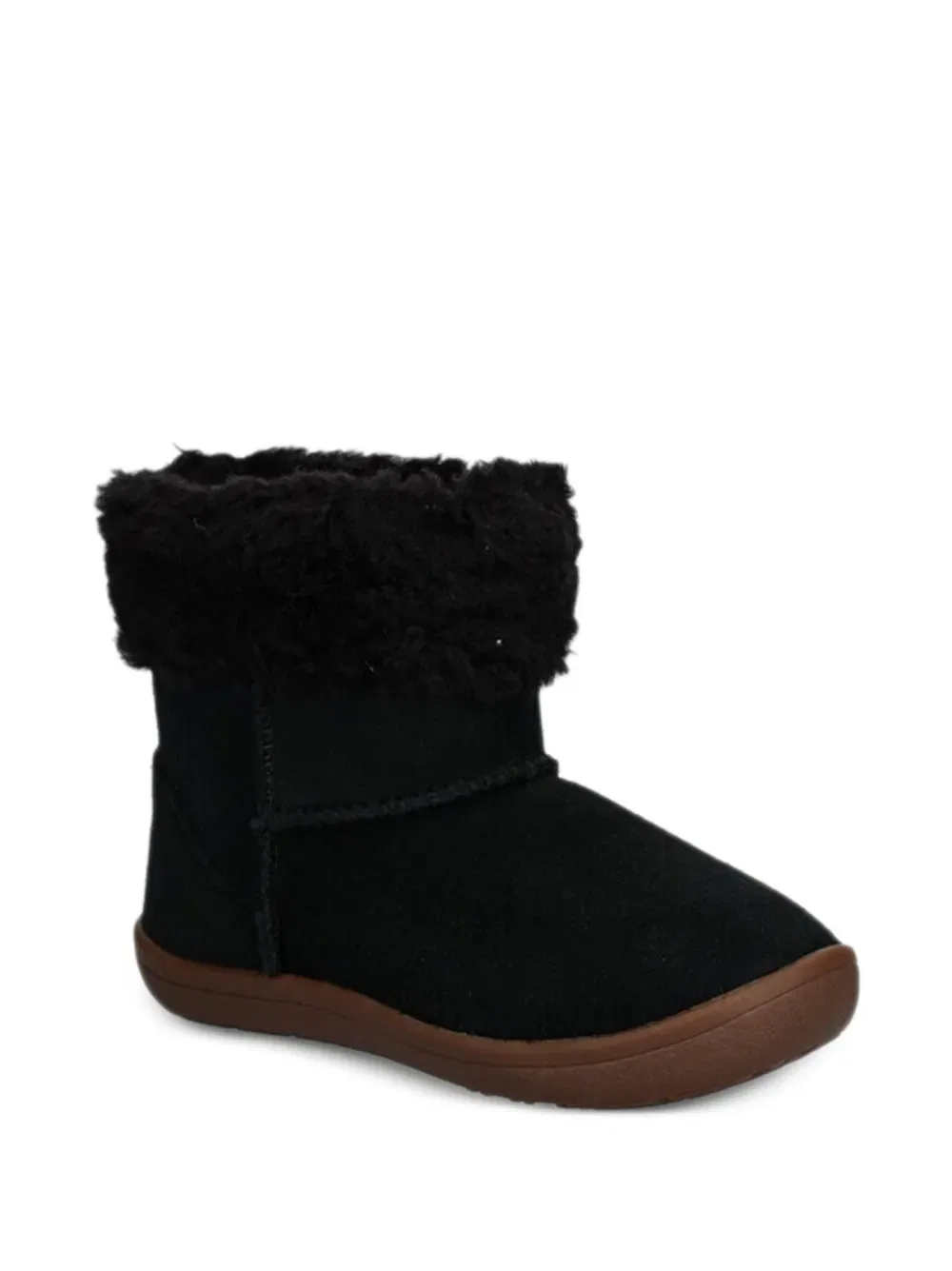 Сапоги с меховой отделкой Ugg Kids, черный