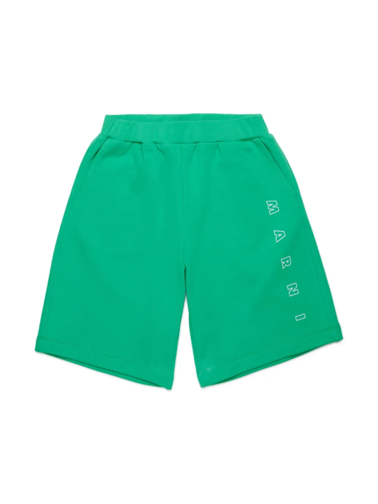 

Marni Kids спортивные шорты с логотипом, зеленый