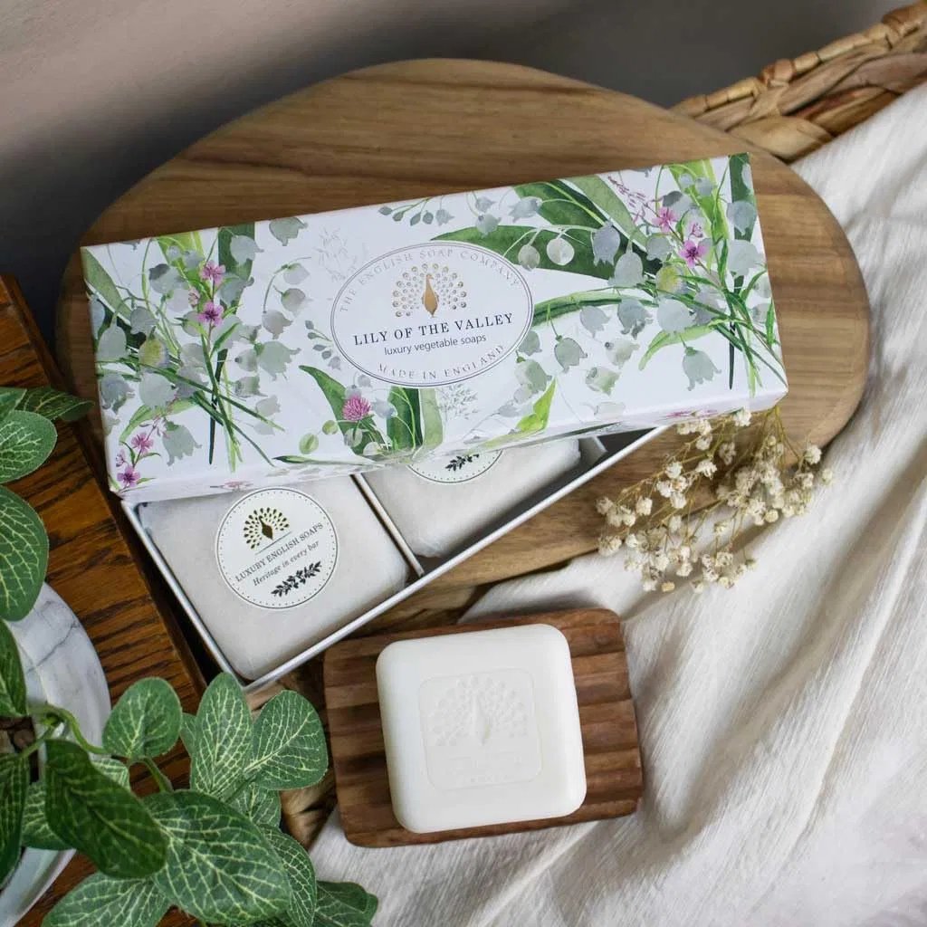 Набор твердого мыла «Lily of the Valley» от The English Soap Company The English Soap Company — фото 3
