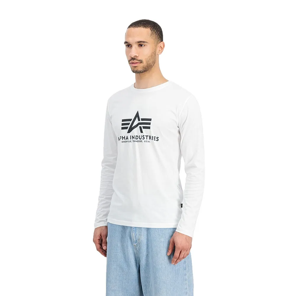 

Лонгслив Alpha Industries Basic, белый