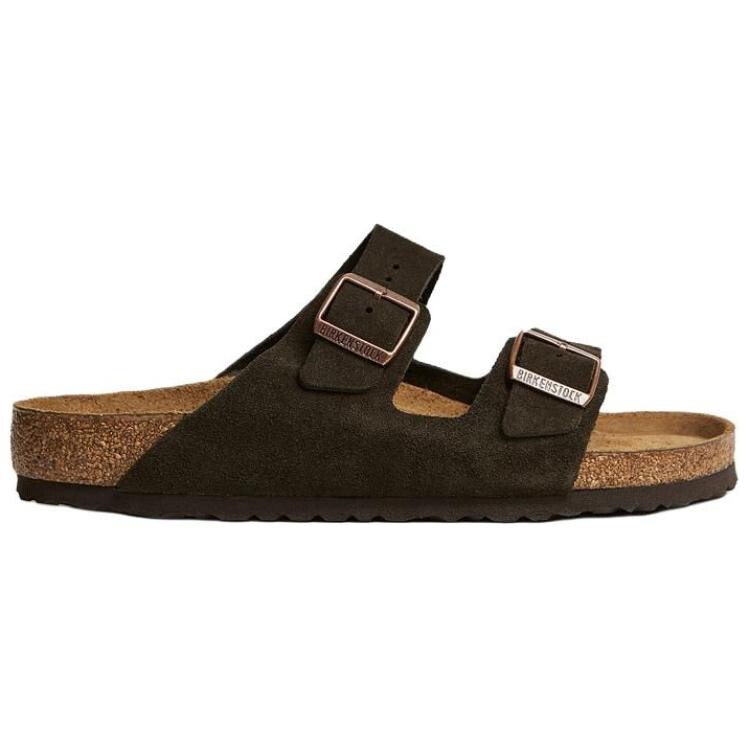 Шлепанцы Arizona мужские коричневые Birkenstock — фото 2