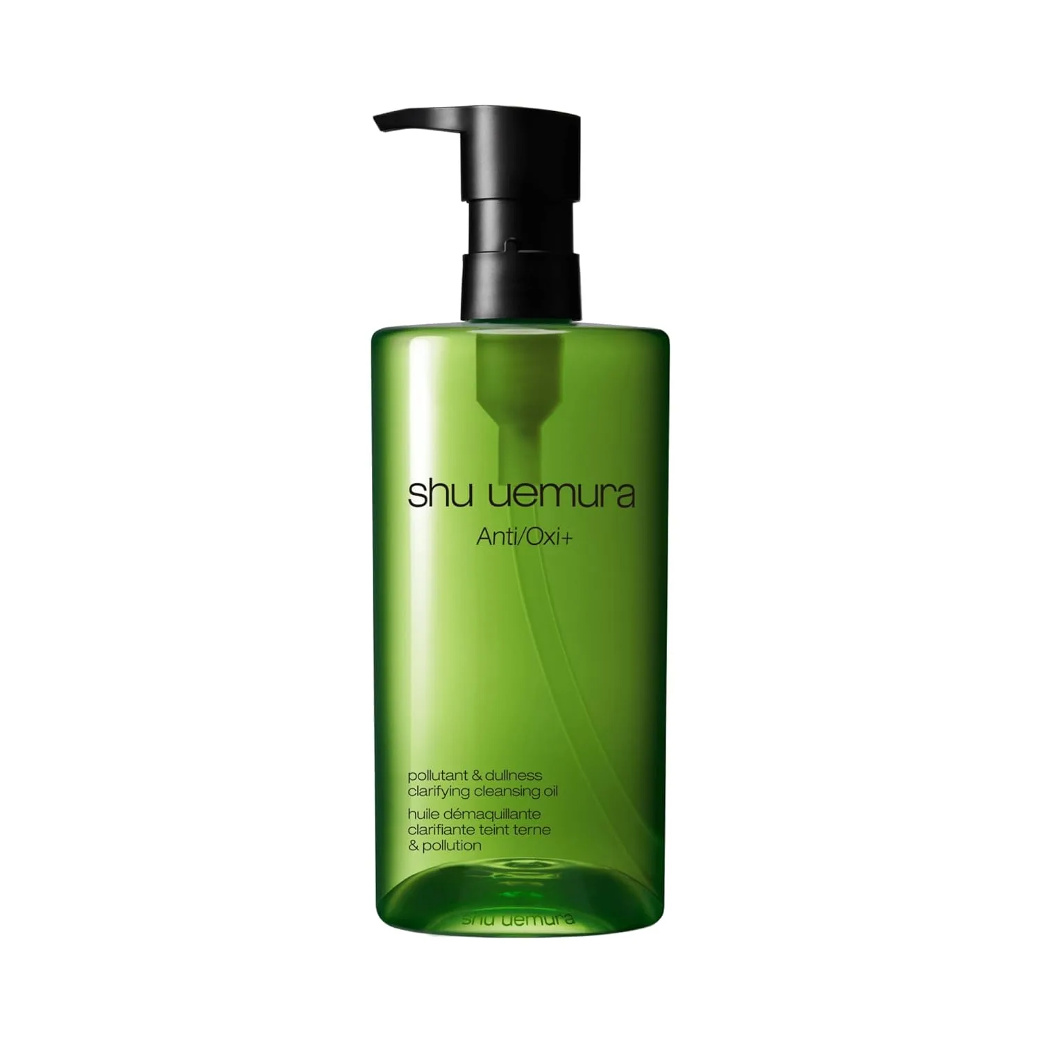 Очищающее масло Shu Uemura AntiOxi+, средство для снятия макияжа и умывания лица для борьбы с тусклостью и загрязнениями 450 мл (1 шт.), Clear