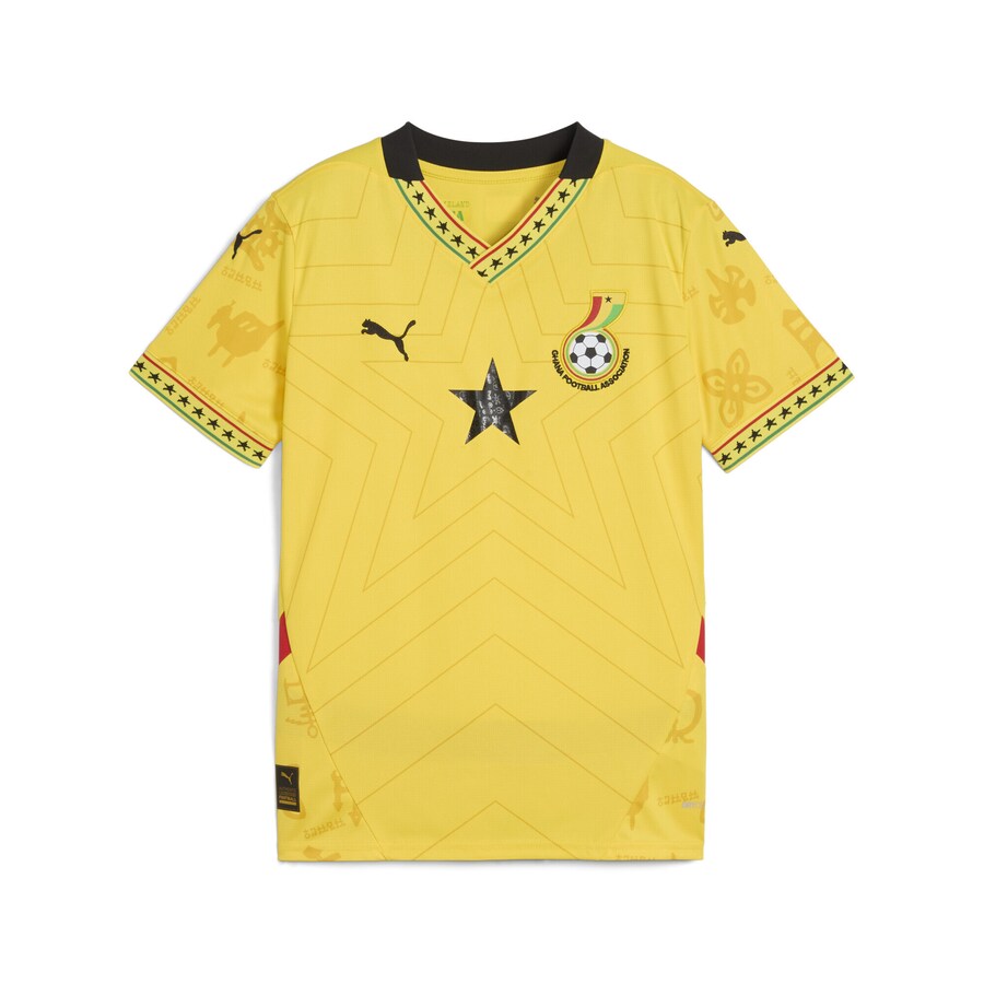 

Спортивный топ PUMA Performance Shirt Ghana 2025, желтый