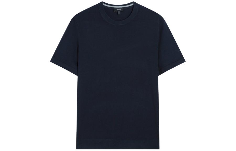 

Футболка мужская THEORY, синий/светло-серый