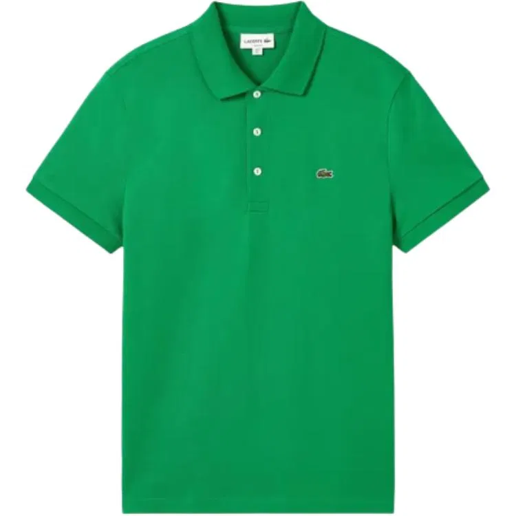 Поло Lacoste SS25 Fluorite зеленый, мужское, LDM/Fluorite зеленый