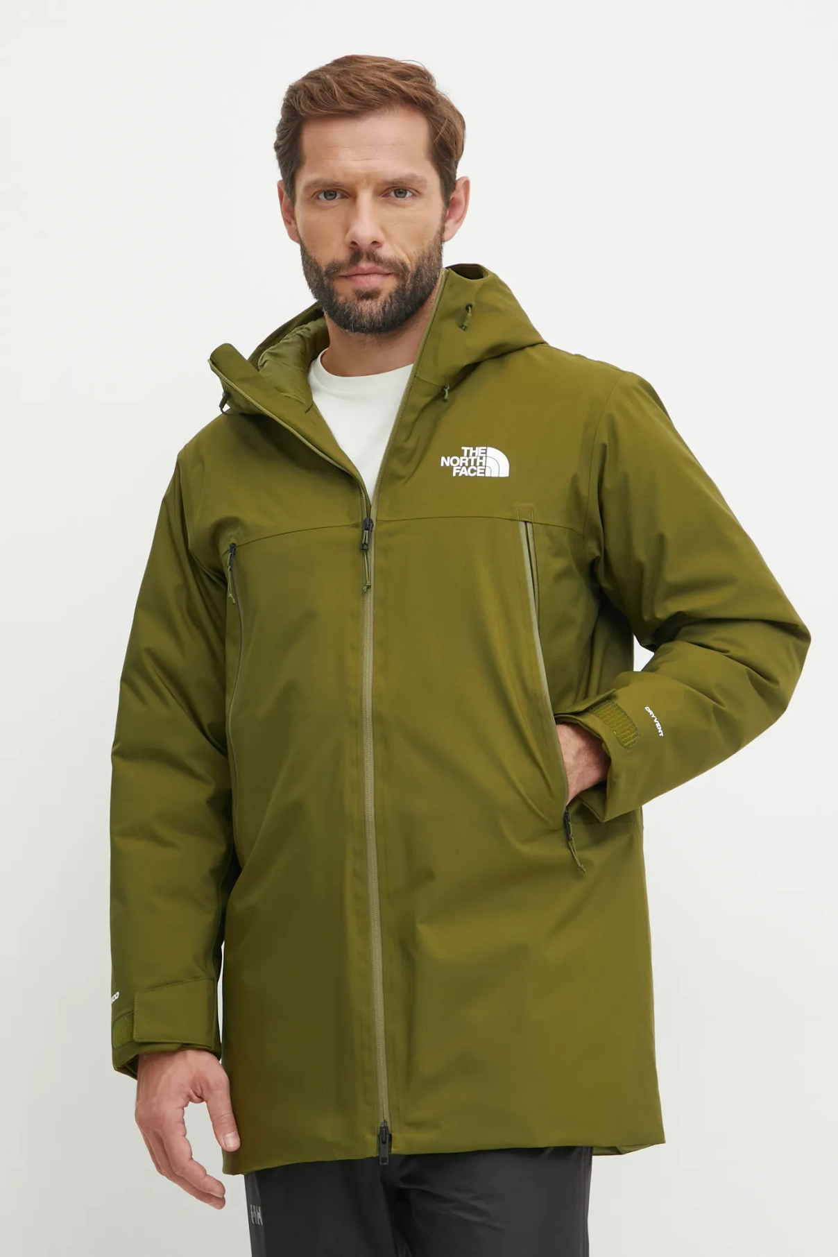 

Пуховик MTN Range The North Face, зеленый