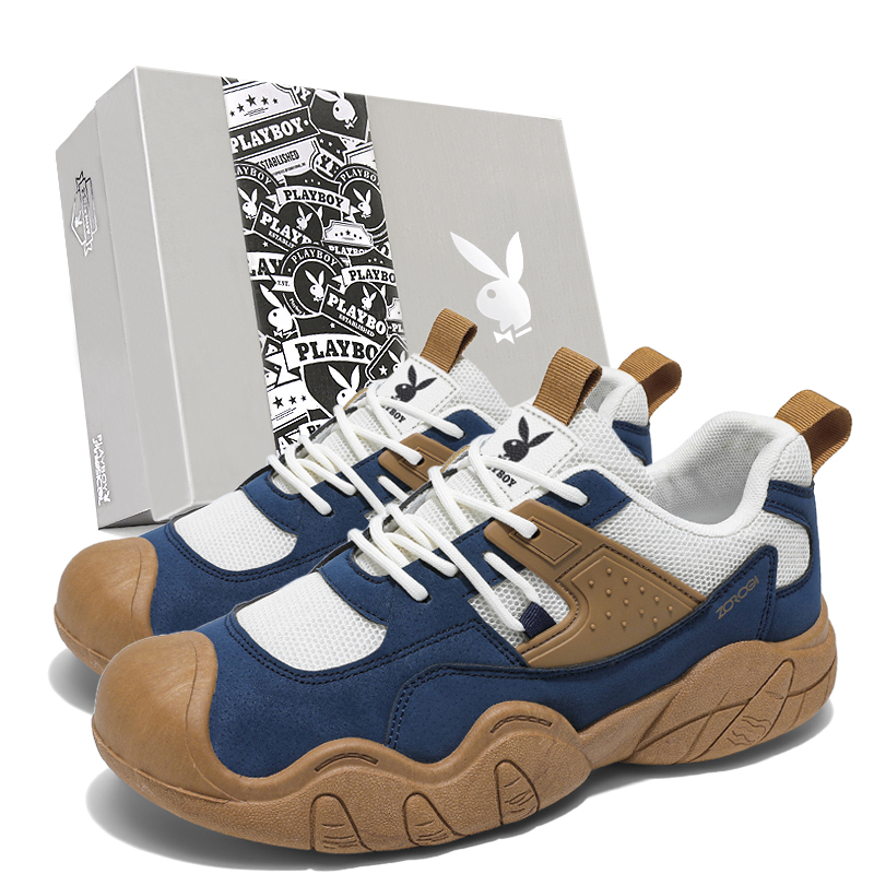 

Playboy Мужские низкие кеды бежевого цвета, цвет Fish Belly White (Beige)
