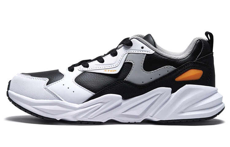 

Кроссовки XTEP Casual Shoes Men Low-Top Black White, Черный, Кроссовки XTEP Casual Shoes Men Low-Top Black White