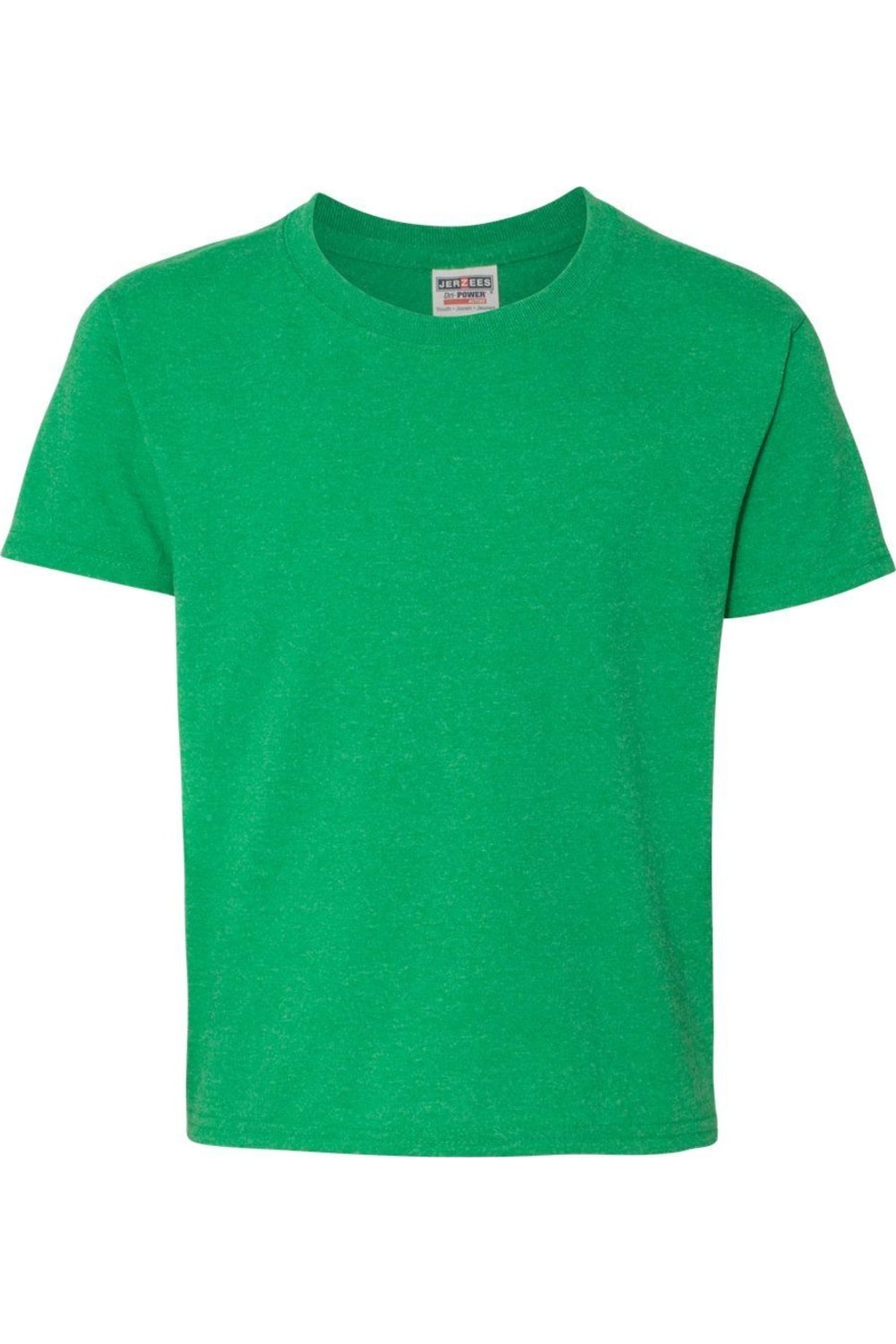 

Футболка JERZEES Dri-Power Youth 50/50, цвет irish green heather