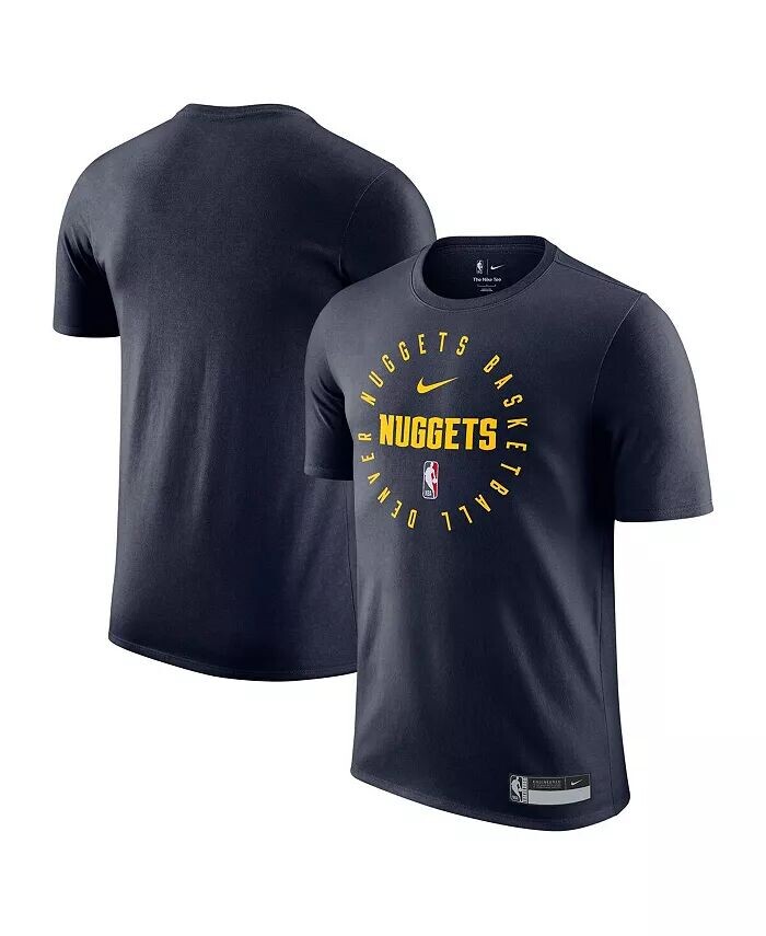 

Мужская темно-синяя футболка Denver Nuggets 2024/25 Legend для тренировок на корте Nike, синий
