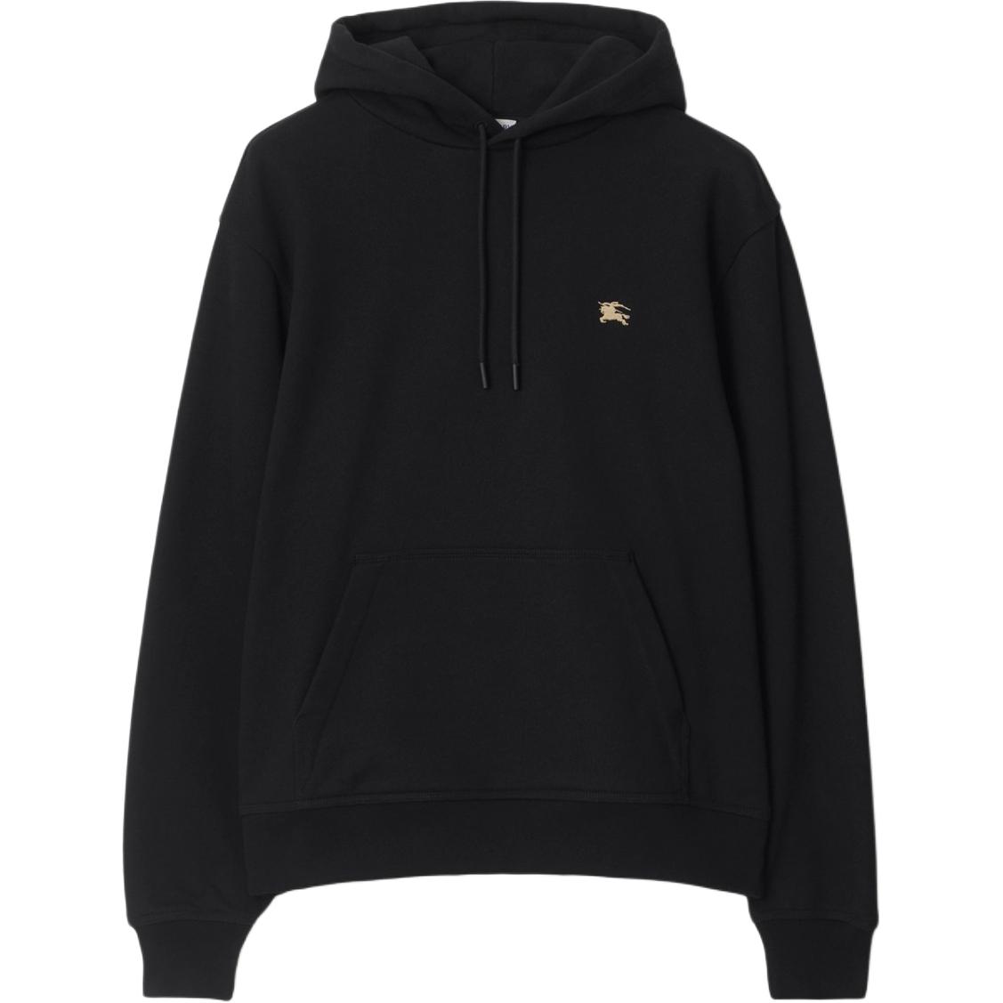 

Худи из хлопка с принтом knight Burberry, черный