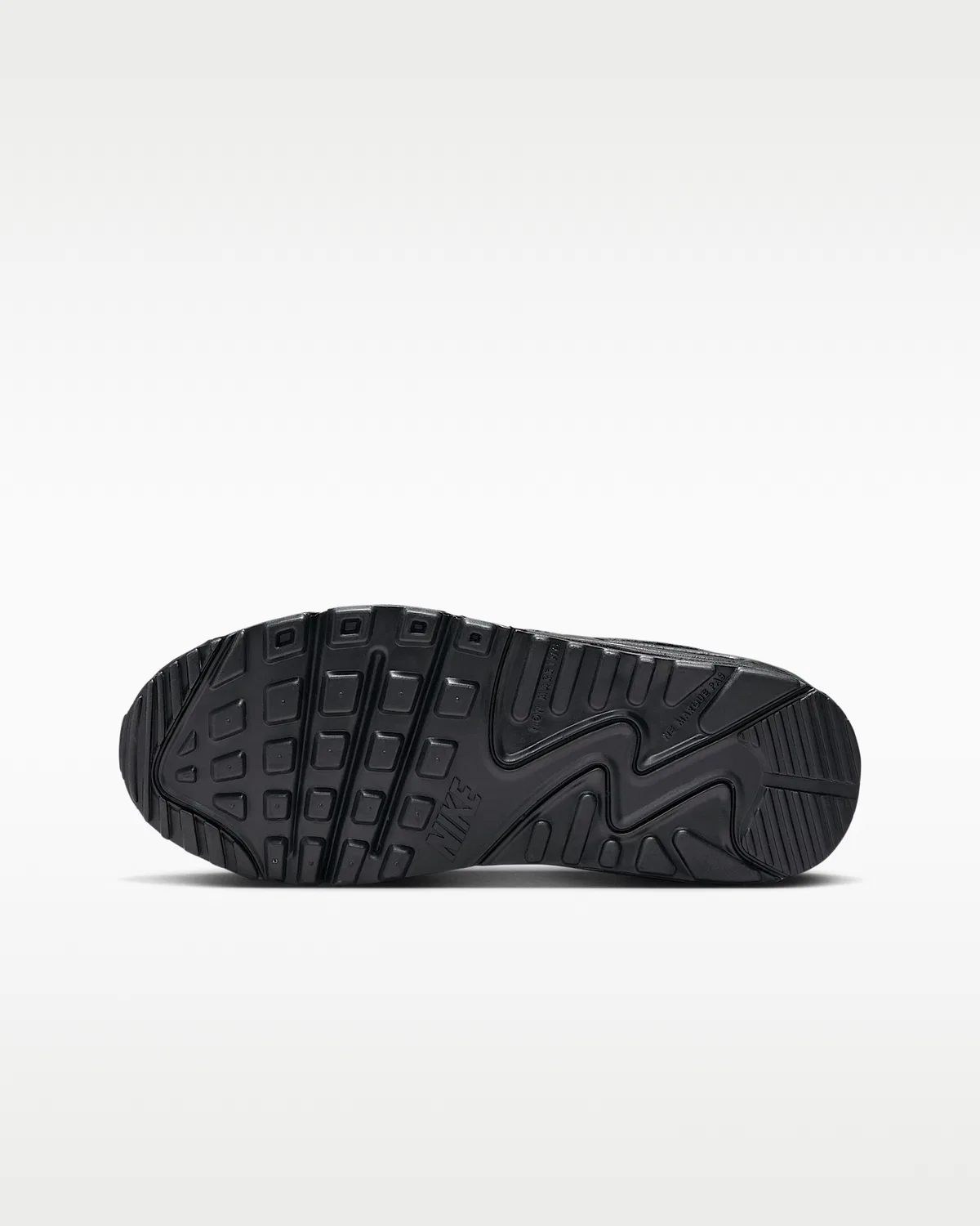 Детские кроссовки Nike Air Max 90 LTR, Black/Black/White/Black — фото 2