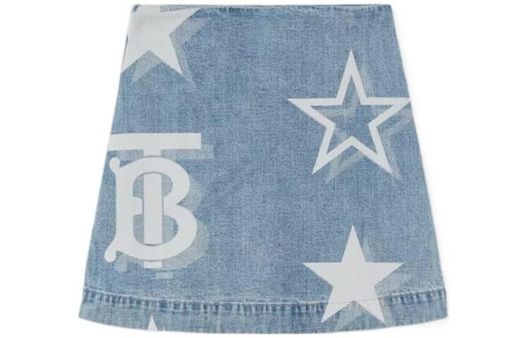 

Детская юбка Burberry, цвет Blue