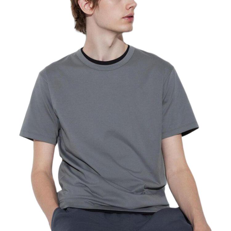 

Футболка мужская, лунный метеорит, серая UNIQLO, Lunar Meteorite Gray