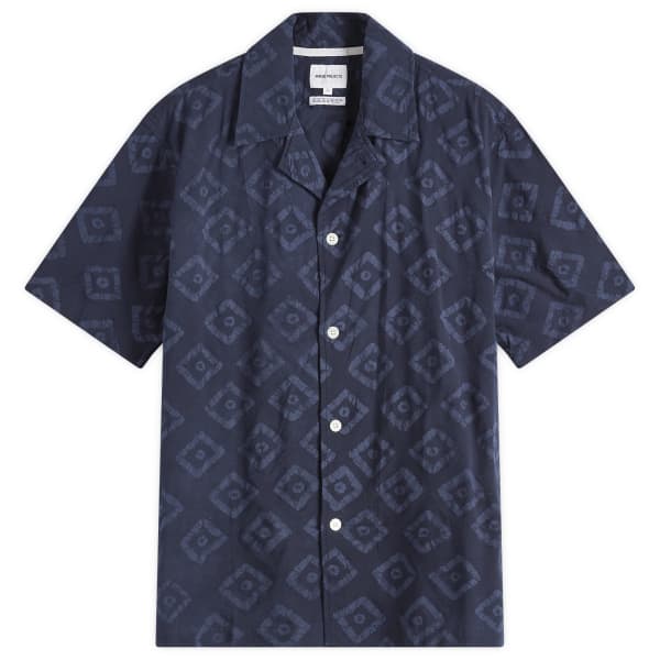 

Рубашка Mads батик для отпуска Norse Projects, синий