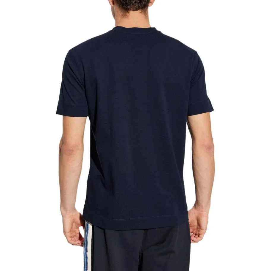 Футболка с круглым вырезом и коротким рукавом EMPORIO ARMANI, Marine Blue — фото 4