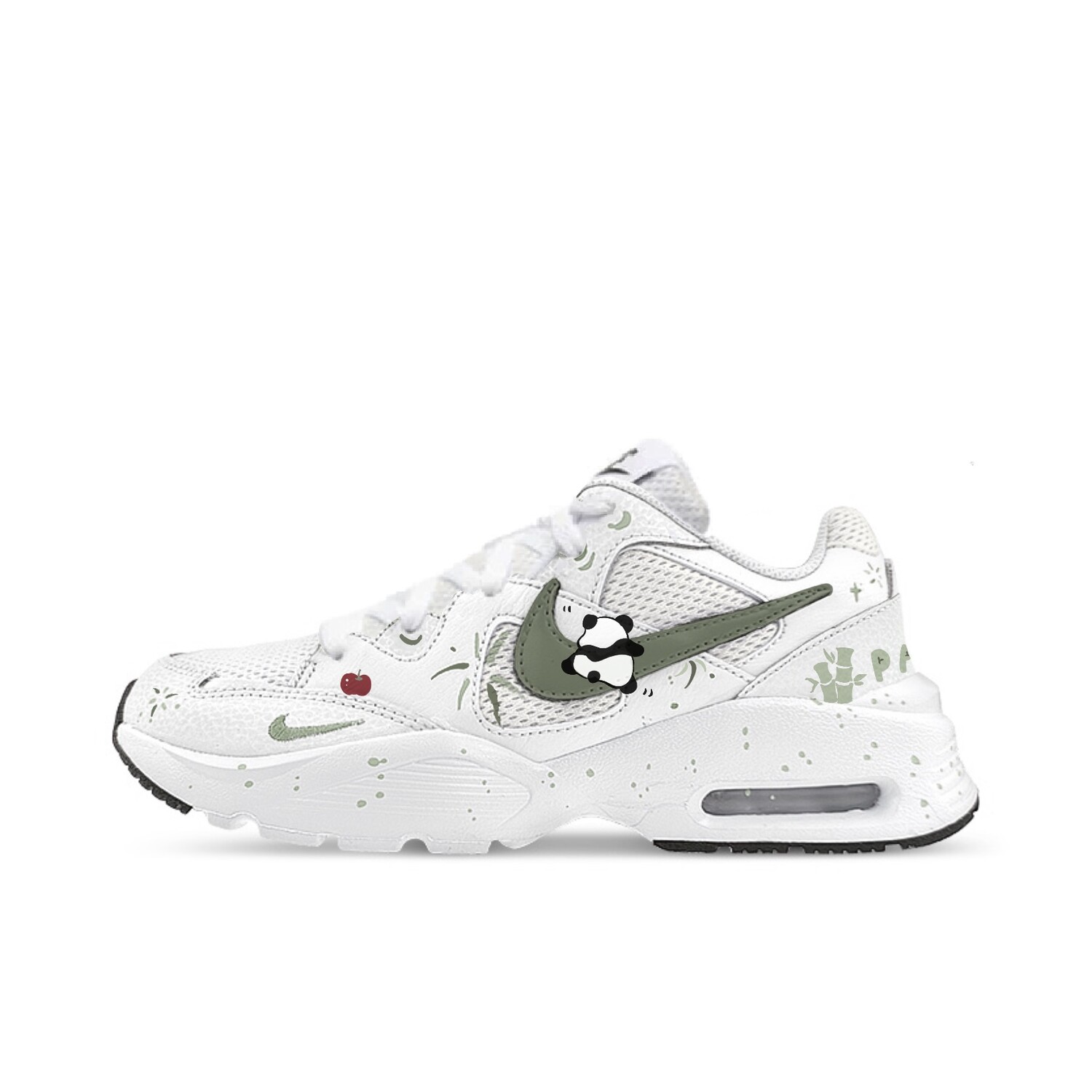 

Кроссовки Air Max Fusion женские с низким верхом, белые Nike