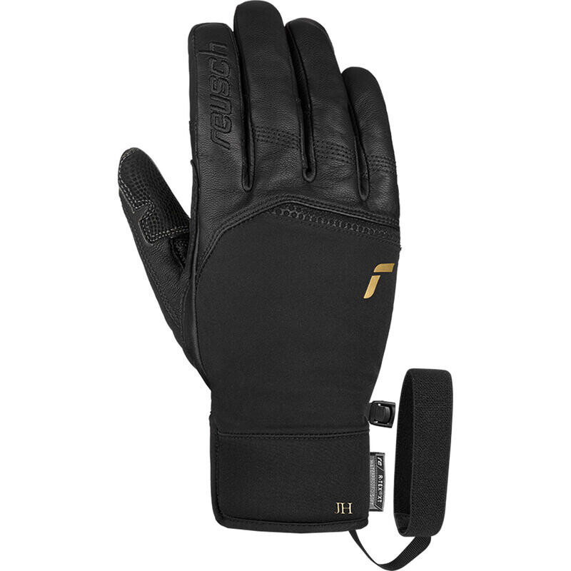 

Лыжные перчатки Reusch, цвет black/black/dorado