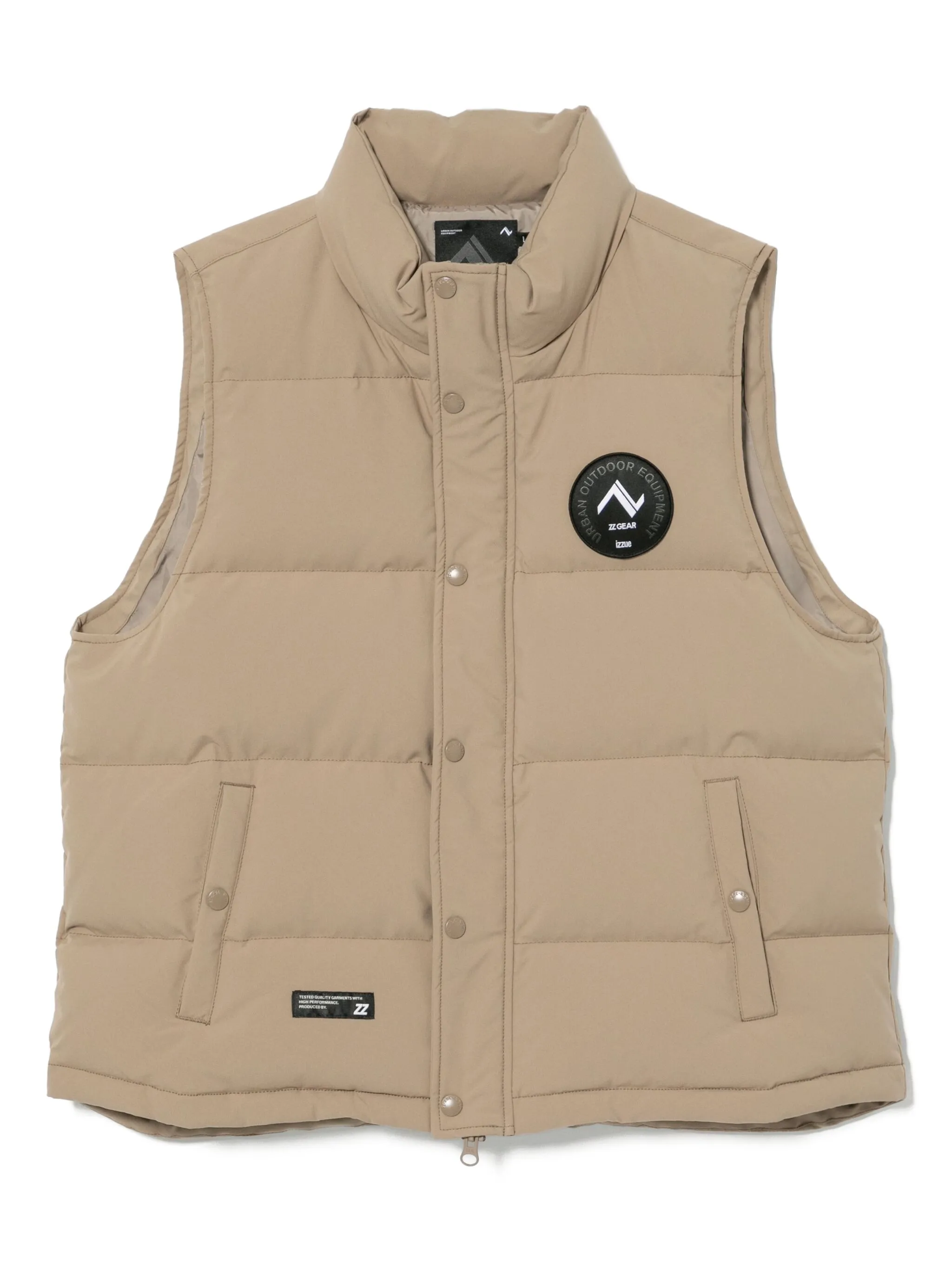 

Жилет с нашивкой с логотипом Izzue, нейтральный