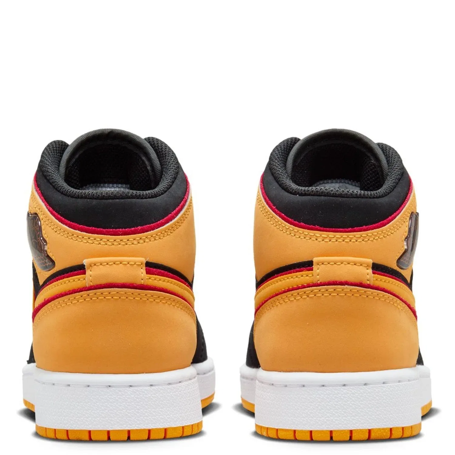 Детские кроссовки Nike Air Jordan Mid SE FJ92 - черные, повседневная обувь HTAT137 — фото 4