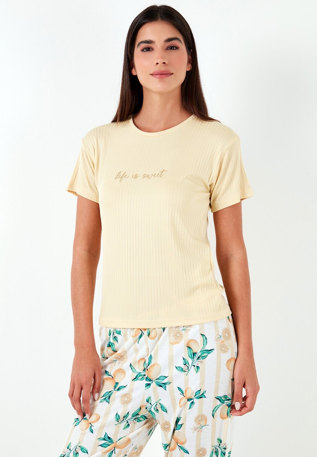 

Пижамный комплект REGULAR FIT LELA, желтый