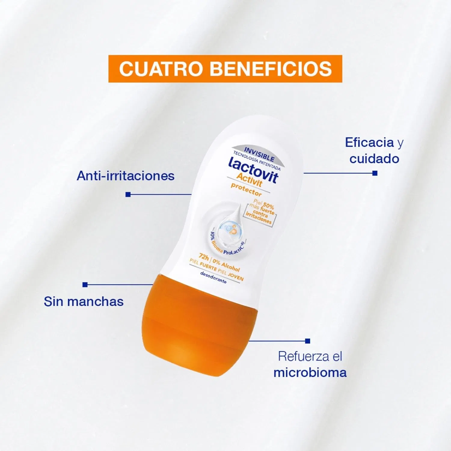 Роликовый дезодорант Activit Protector, 50 мл Lactovit — фото 3