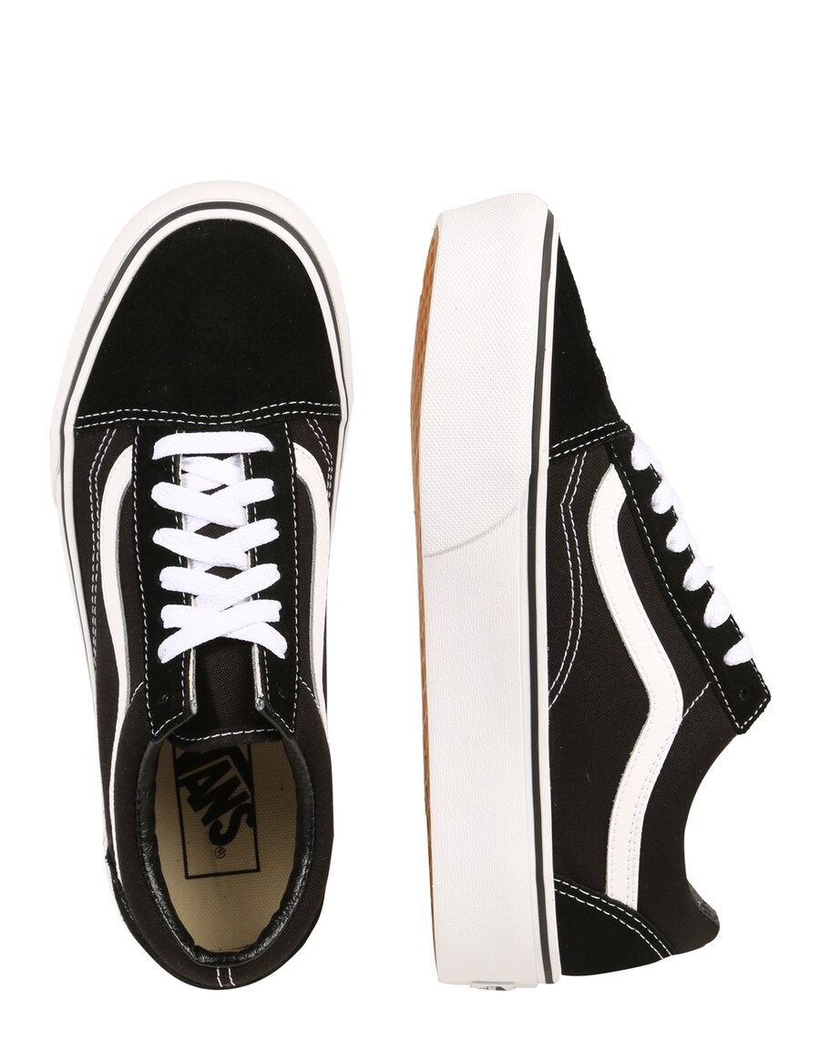 Кроссовки VANS Old Skool, черный — фото 3