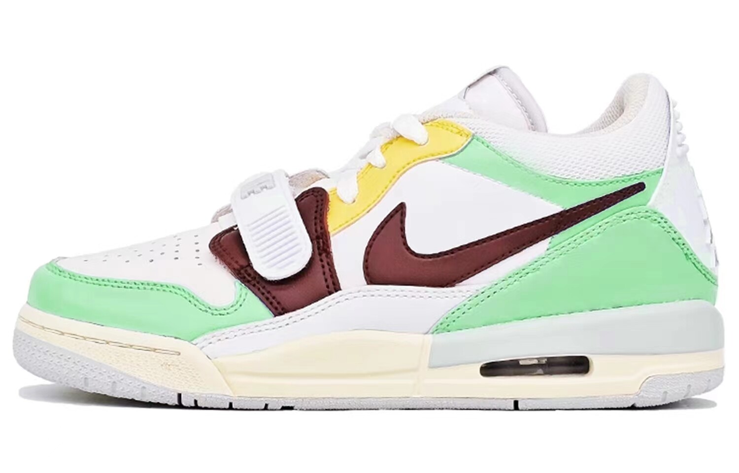 

Кроссовки Jordan Legacy 312 Vintage Basketball Shoes Men Low-top Green/White, зеленый