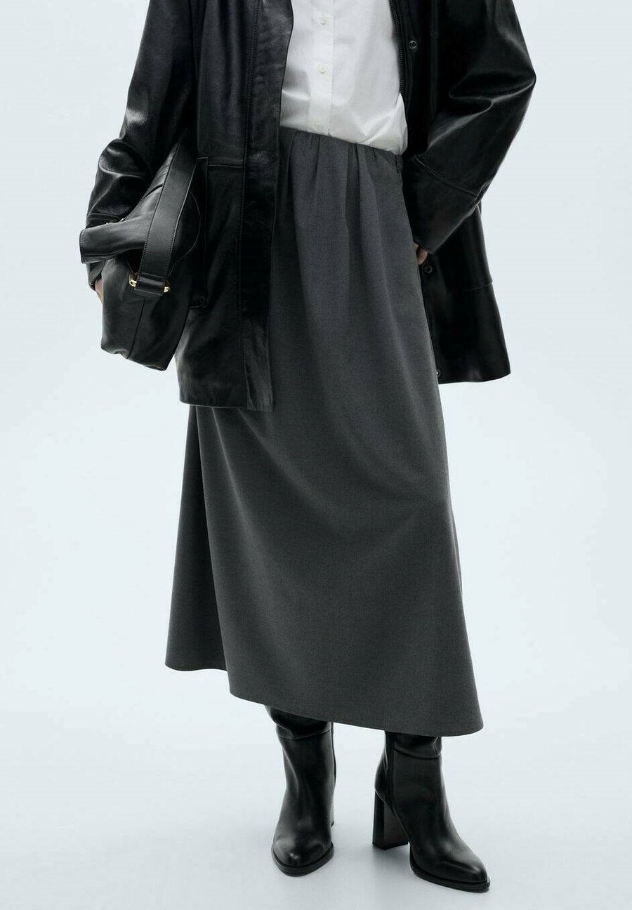 

Юбка Mango A-line skirt, Grey