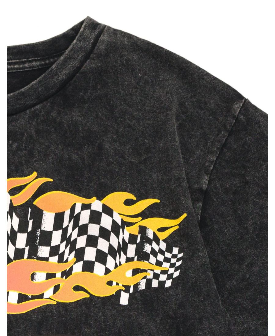 Детская футболка Monster Jam, El toro loco, charcoal black — фото 4