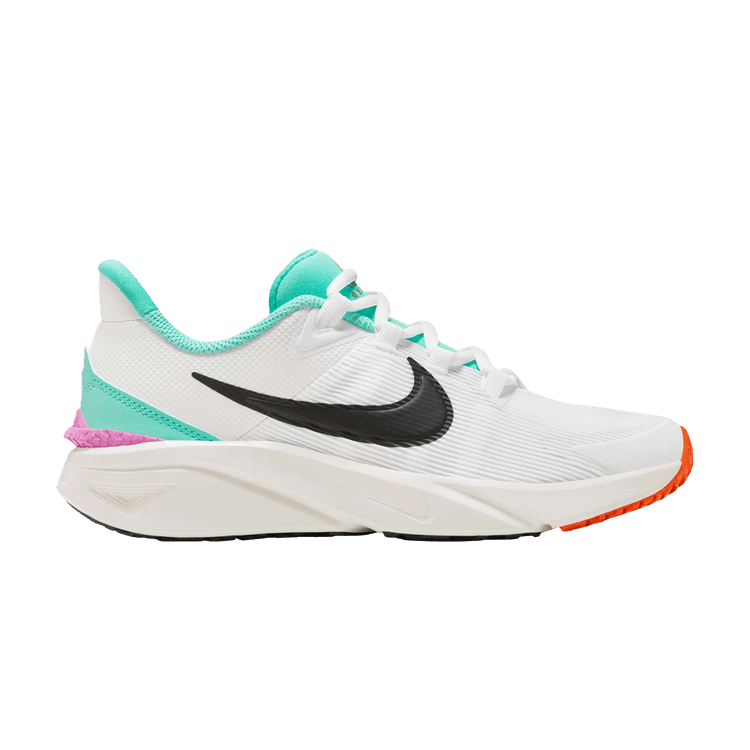 

Кроссовки Nike Star Runner 4 GS 'White Teal Total Orange', белый