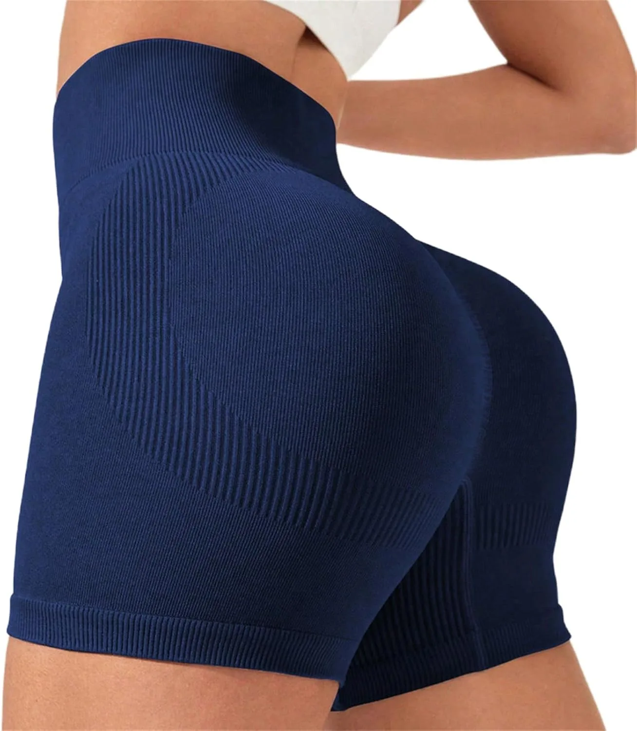 

Женские шорты для тренировок High Waisted Seamless с эффектом подтяжки Nkgra