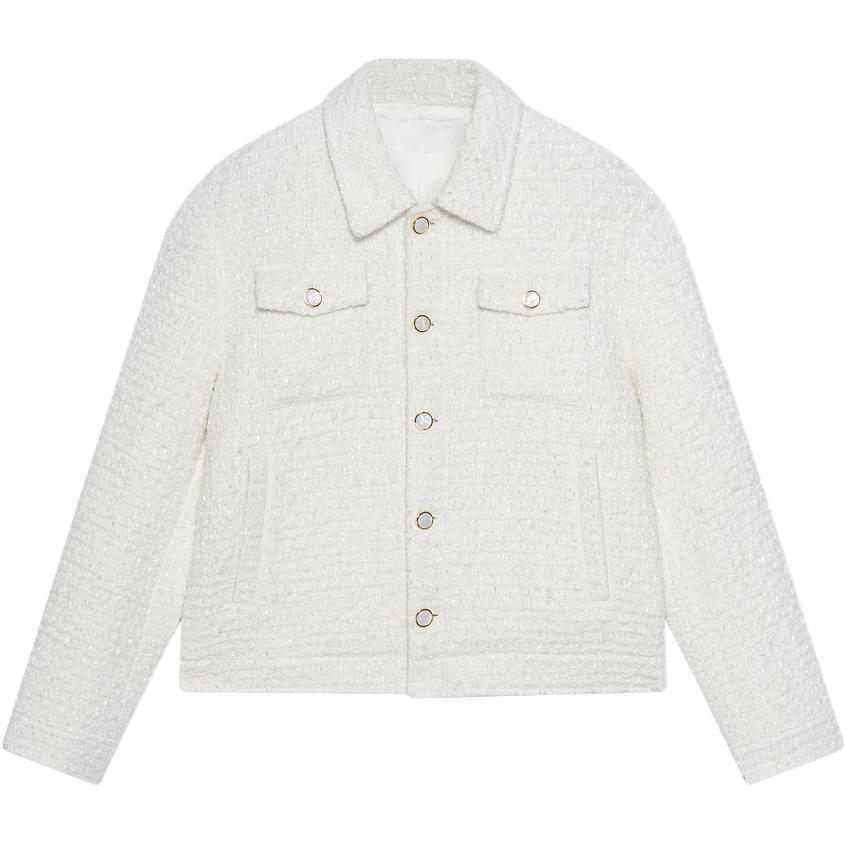 

KARL LAGERFELD FW25 Куртки и Пальто Unisex KARL LAGERFELD / Karl Lagerfeld Jeans, экрю