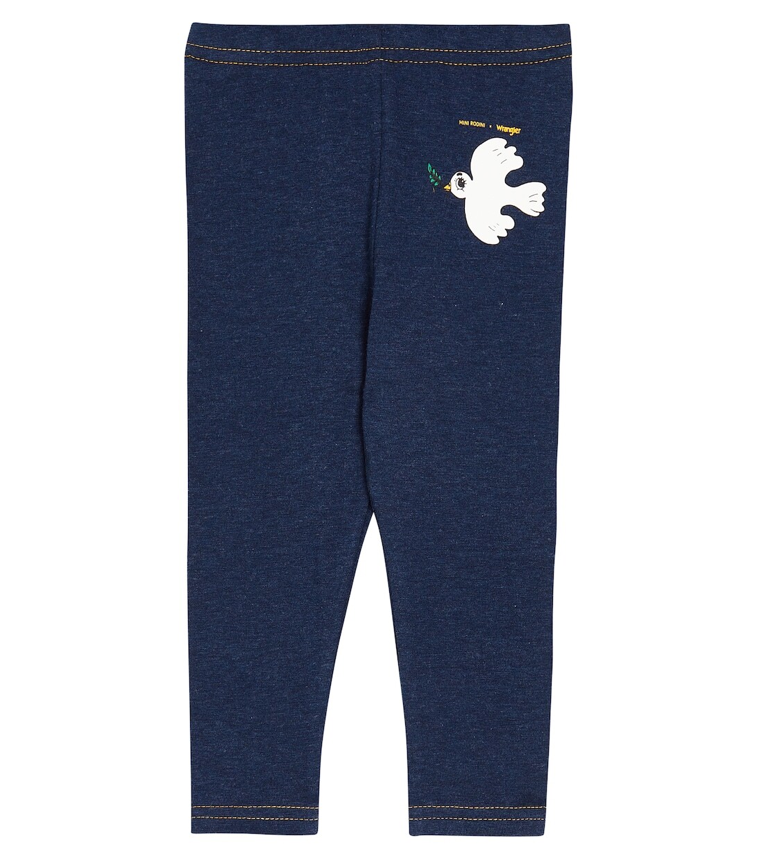 

Леггинсы с голубем мира x wrangler baby Mini Rodini, синий